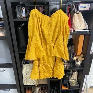 Off the shoulder dress